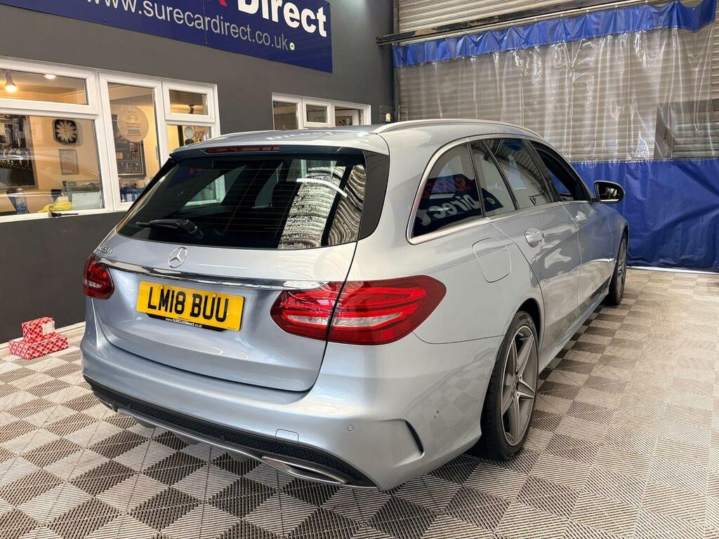 Mercedes-Benz C Class Estate 2.1 C220d Amg Line G-tronic Euro 6 Ss 5 Silver #3