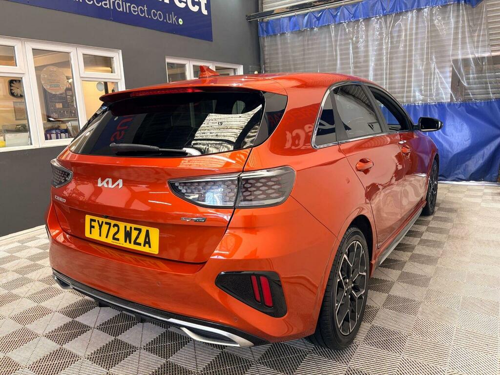 Kia Ceed Hatchback 1.5 T-gdi Gt-line Euro 6 Ss 2022 Orange #3