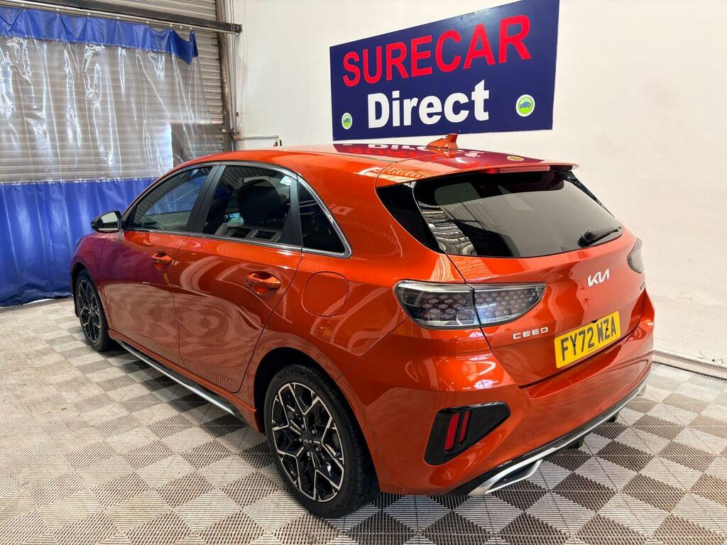 Kia Ceed Hatchback 1.5 T-gdi Gt-line Euro 6 Ss 2022 Orange #2