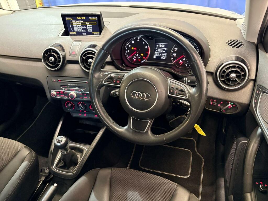 Audi A1 Hatchback 1.4 Tfsi Sport Sportback Euro 6 Ss White #4