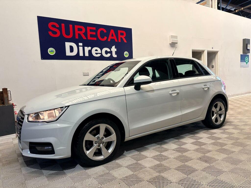 Audi A1 Hatchback 1.4 Tfsi Sport Sportback S Tronic Euro 6 White