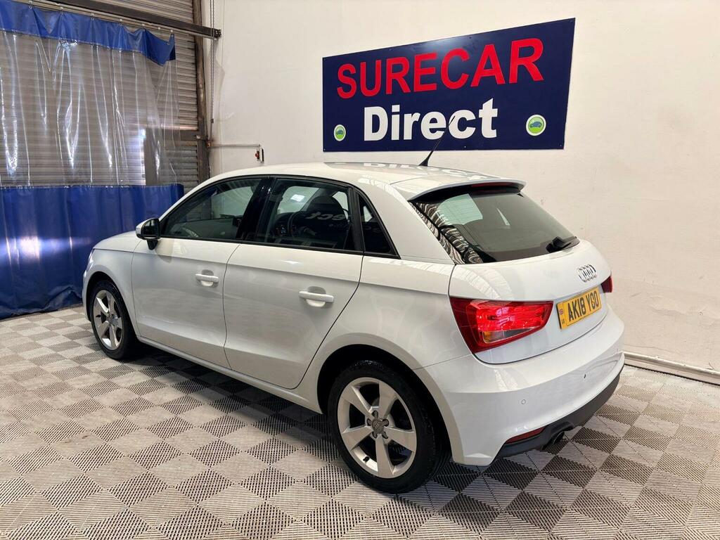 Audi A1 Hatchback 1.4 Tfsi Sport Sportback S Tronic Euro 6 White #2