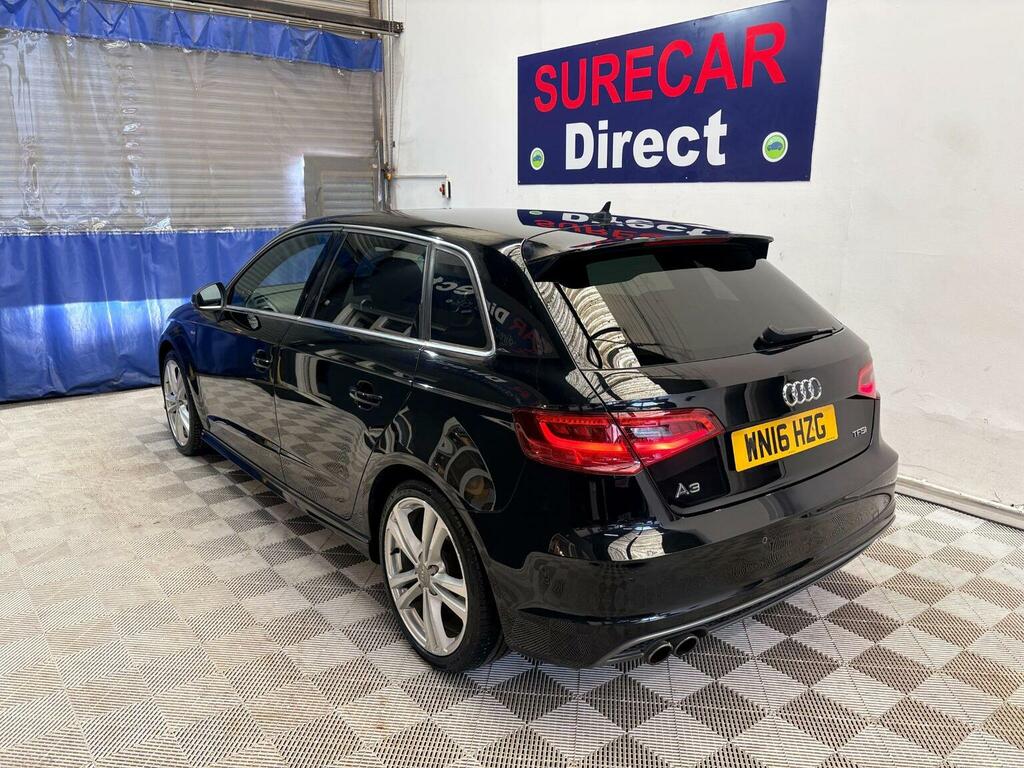 Audi A3 Hatchback 1.4 Tfsi Cod S Line Sportback Euro 6 S Black #2