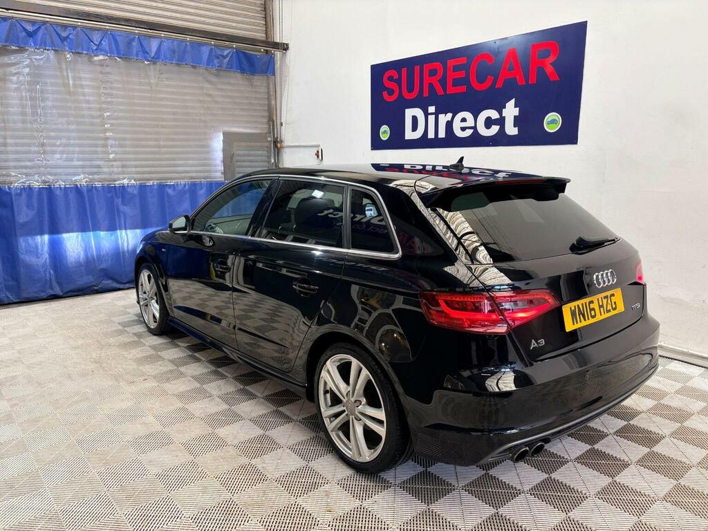 Audi A3 Hatchback 1.4 Tfsi Cod S Line Sportback Euro 6 S Black #5