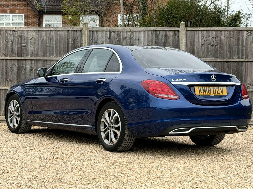 Mercedes-Benz C Class 2.1L Sport KM18DZV Blue #4