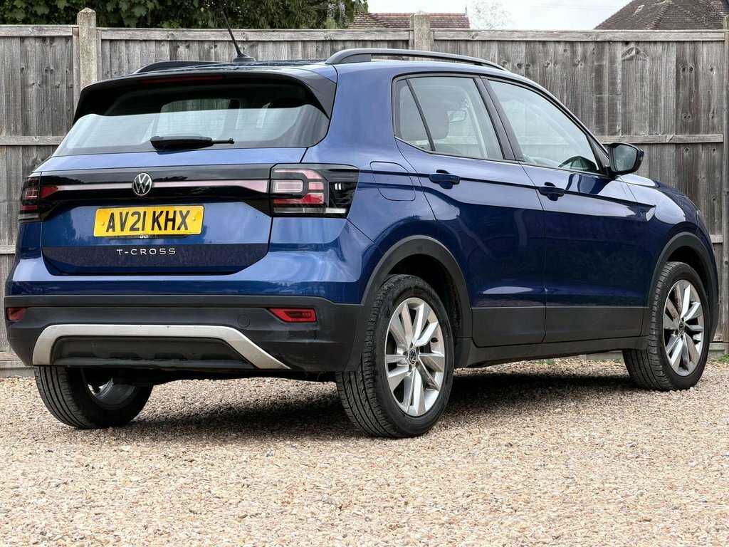 Volkswagen T-Cross 1L Se AV21KHX Blue #4