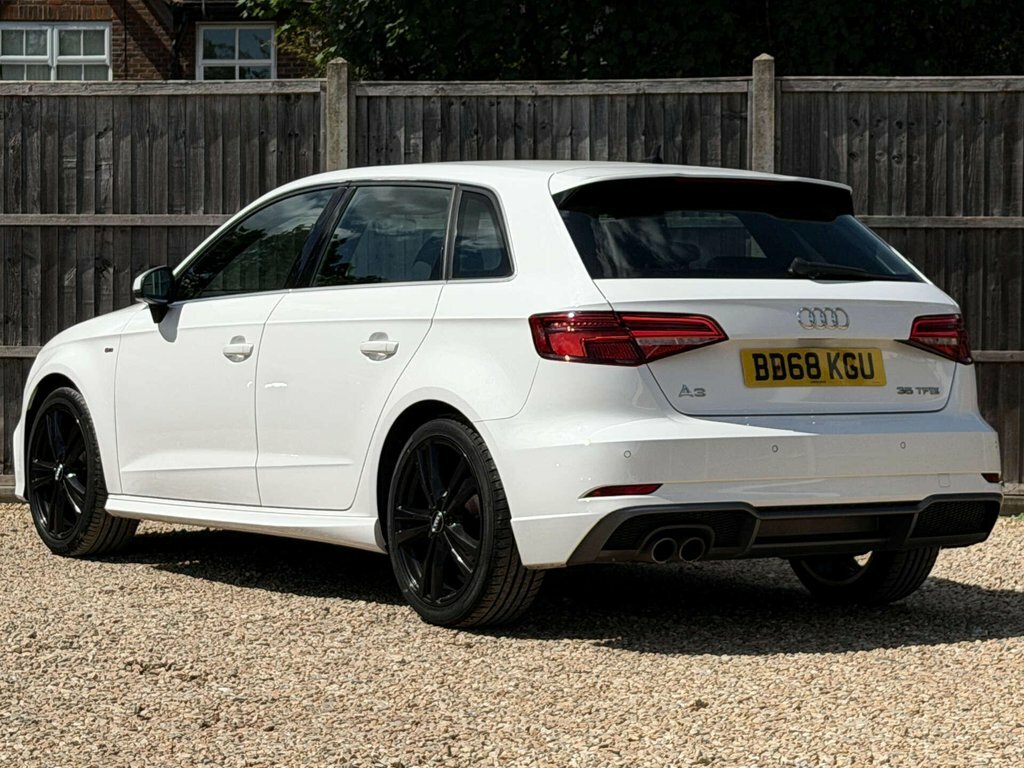 Audi A3 1.5L S Line BD68KGU White #4