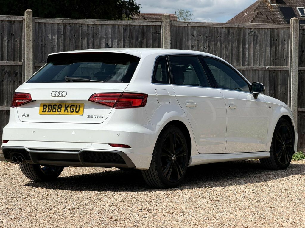 Audi A3 1.5L S Line BD68KGU White #3