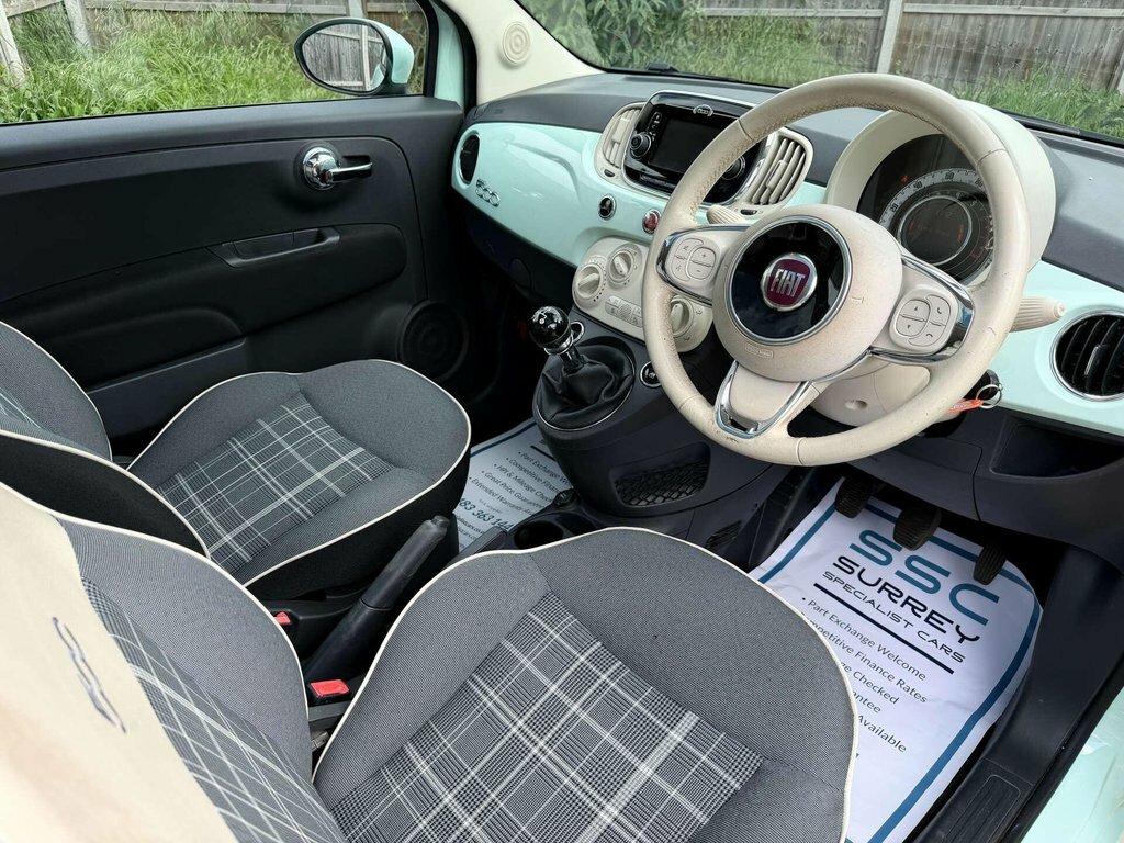 Fiat 500 1.2L Lounge KR16EOK Green #5
