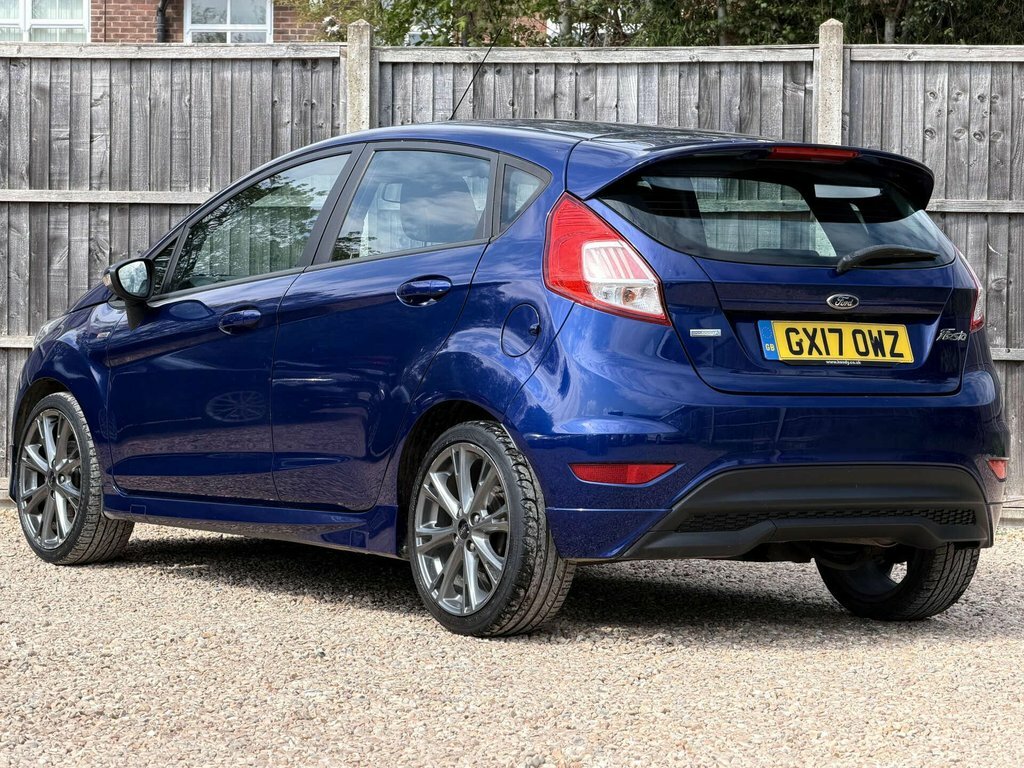 Ford Fiesta 1L St-line GX17OWZ Blue #4