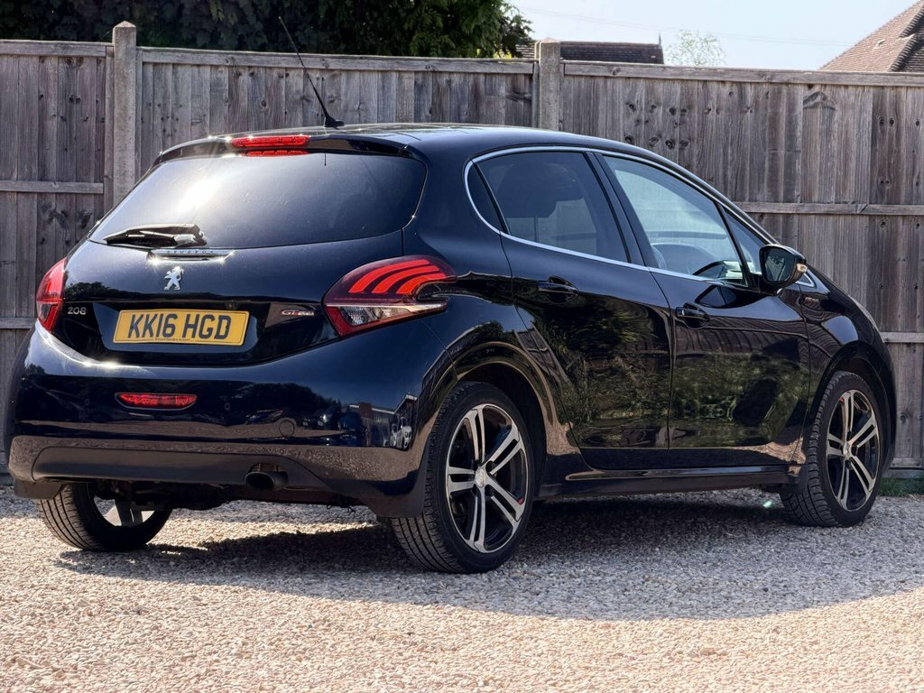 Peugeot 208 1.2L Gt Line KK16HGD Blue #4
