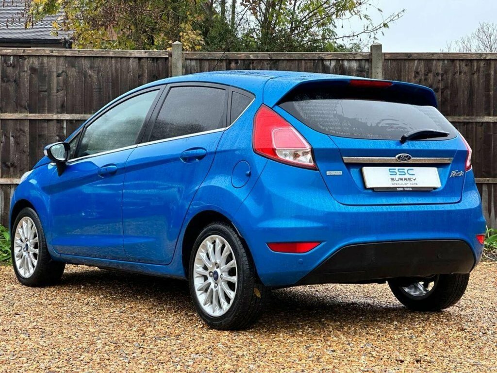 Ford Fiesta 1L Titanium X LV13VVN Blue #4