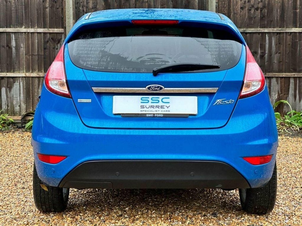 Ford Fiesta 1L Titanium X LV13VVN Blue #6