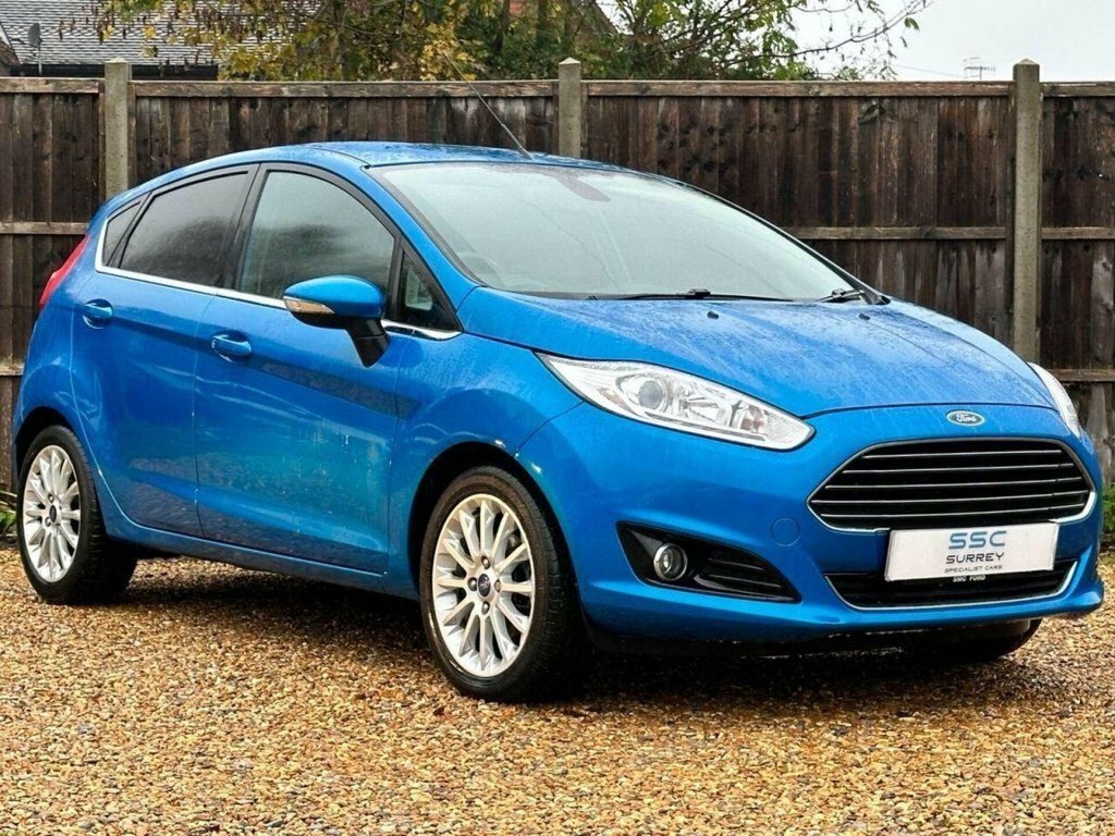 Ford Fiesta 1L Titanium X Blue