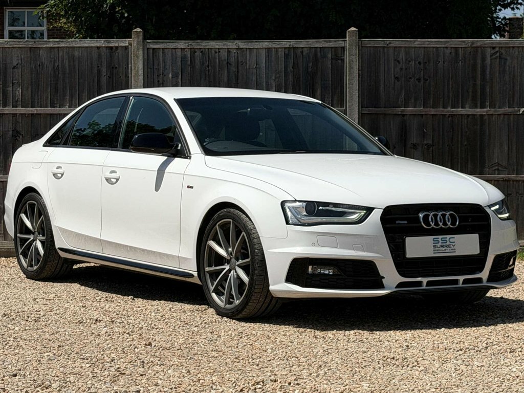 Audi A4 1.8L Black Edition Plus White