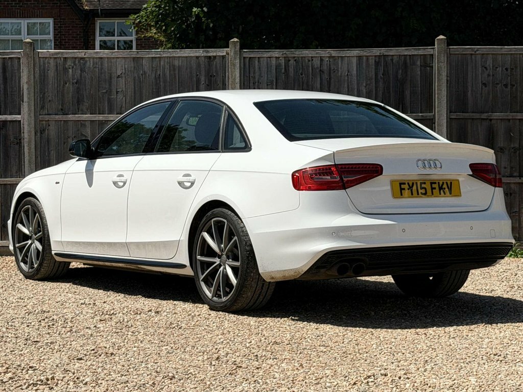Audi A4 1.8L Black Edition Plus FY15FKV White #4
