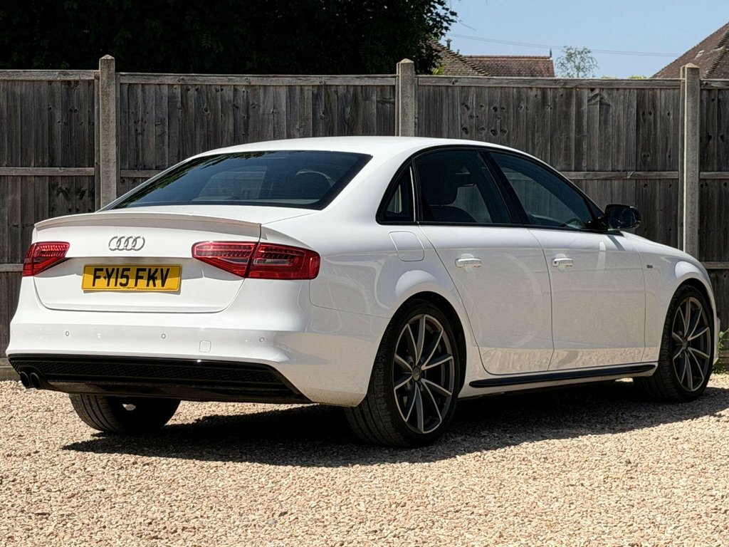 Audi A4 1.8L Black Edition Plus FY15FKV White #3