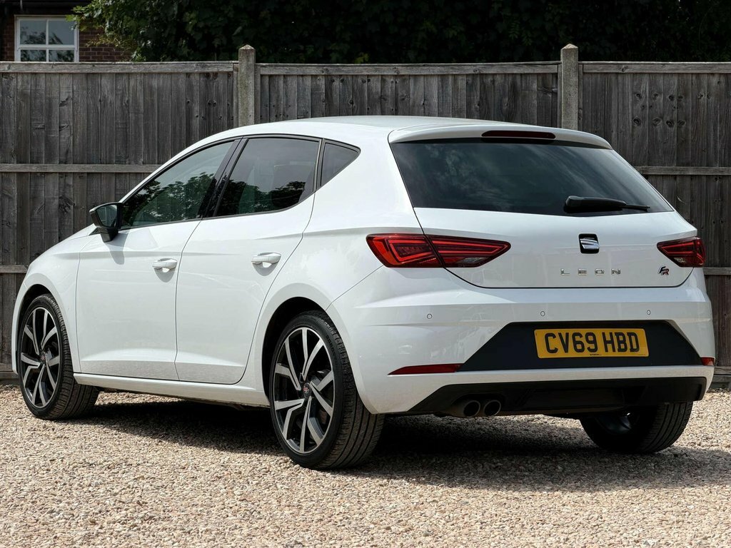 Seat Leon 1.5L Fr CV69HBD White #4