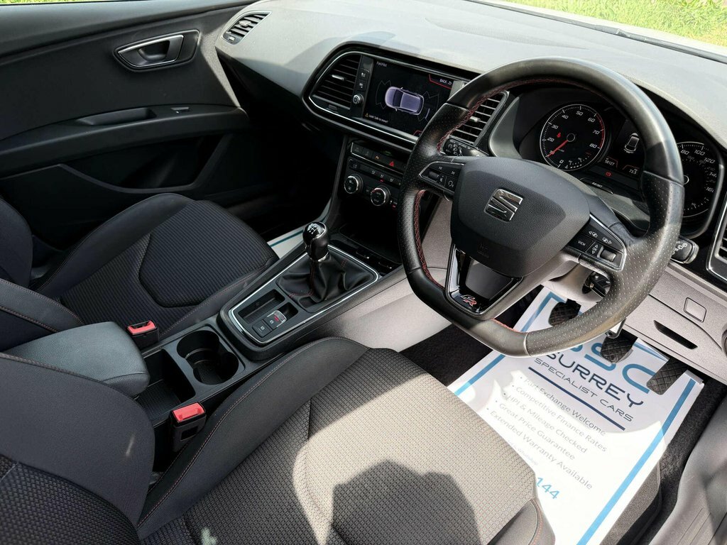 Seat Leon 1.5L Fr CV69HBD White #5
