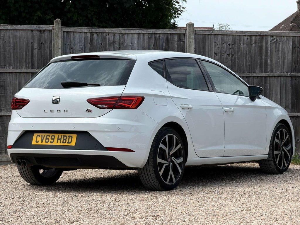 Seat Leon 1.5L Fr CV69HBD White #3