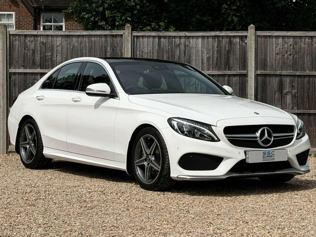 Mercedes-Benz C Class 2L Amg Line White