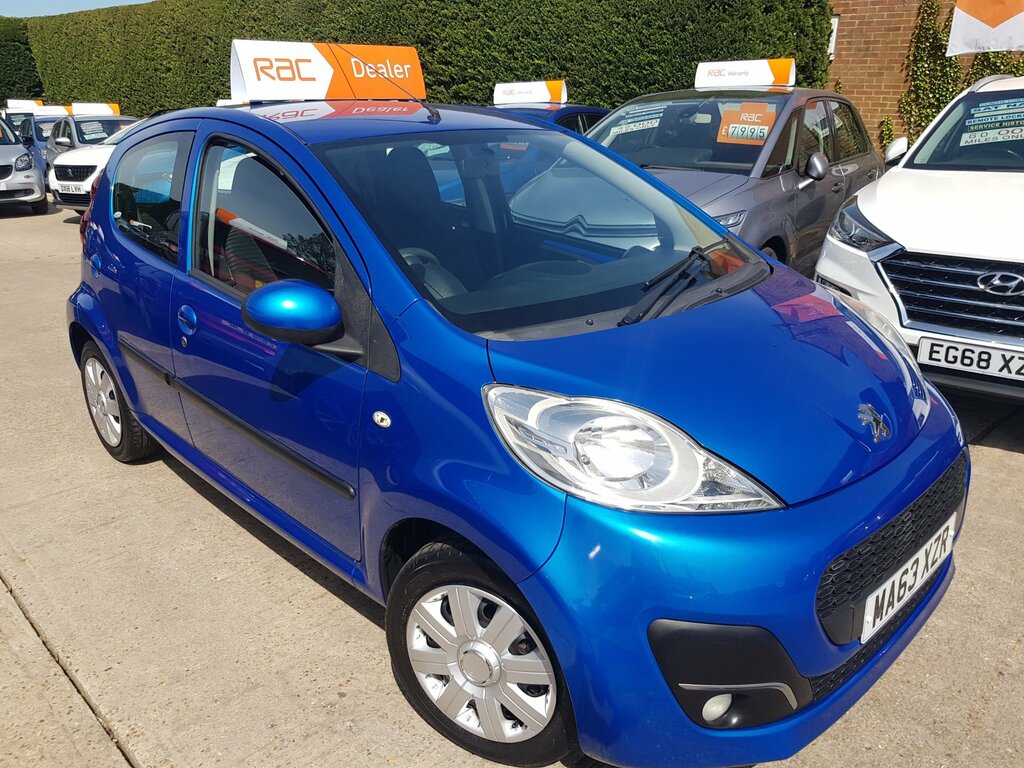 Peugeot 107 1.0 Active - Economical With Low Tax- MA63XZR Blue #3