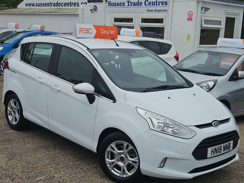 Ford B-Max 1.0T Zetec Navigator - Only 8,400 Miles - Immacula White #3