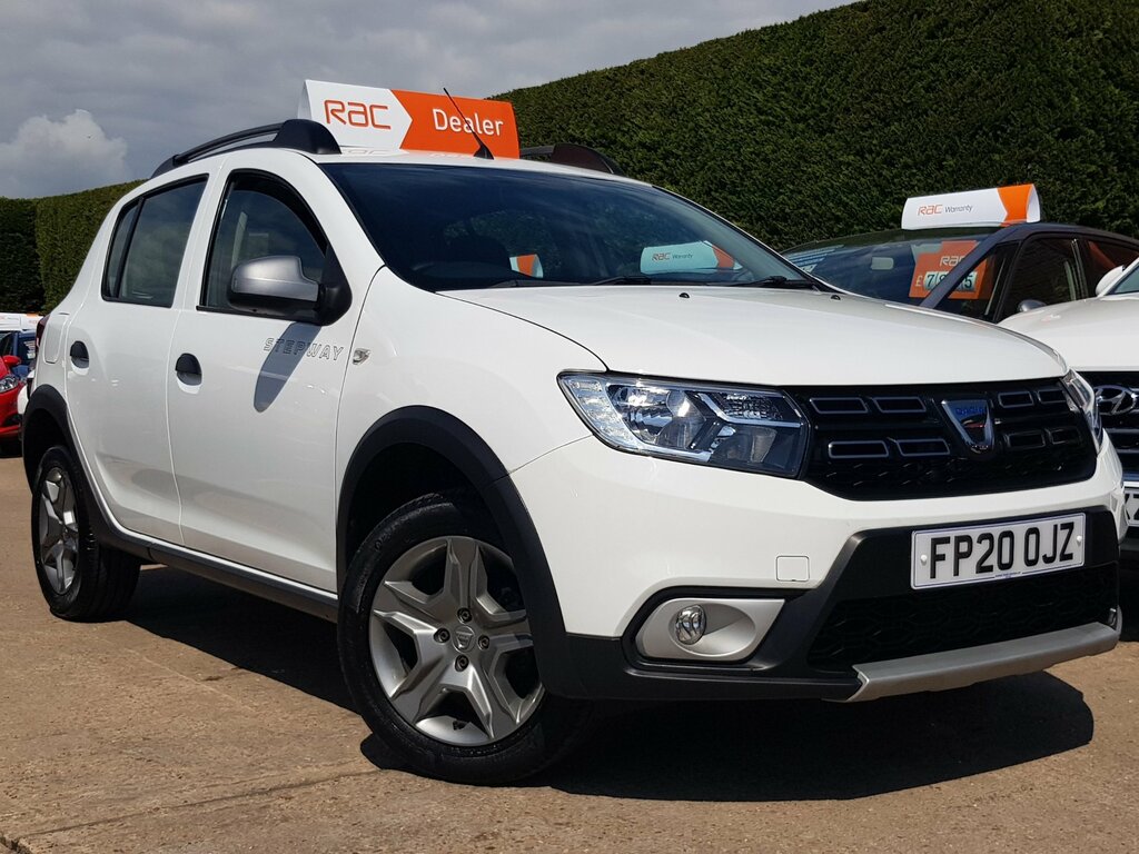 Dacia Sandero Stepway 0.9 Tce Essential 1 Owner Only 6,500 Miles White #2