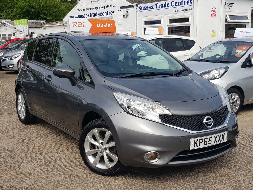 Nissan Note 1.2 Tekna - One Lady Owner - Fsh Low Tax KP65XXK Grey #3