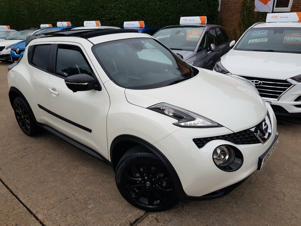 Nissan Juke 1.2 Tekna - Pan Roof, Sat Nav Only 29,0 WD67SFX White #3