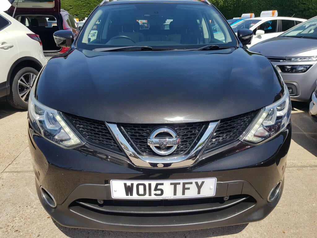 Nissan Qashqai 1.2 Dig-t N-tec - Pan Roof Sat-nav WO15TFY Black #5