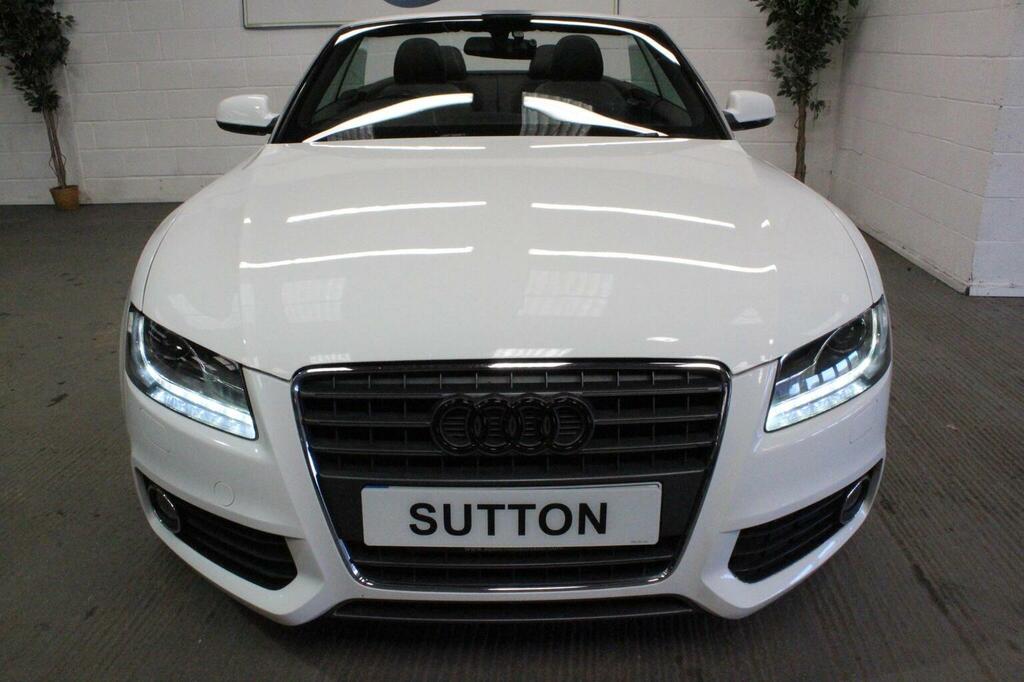 Audi A5 Convertible 2.0 Tdi S Line Euro 5 Ss 2011 White #6