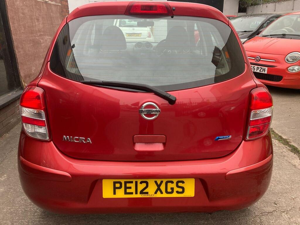 Nissan Micra 1.2 12V Acenta Euro 5 201212 Red #5
