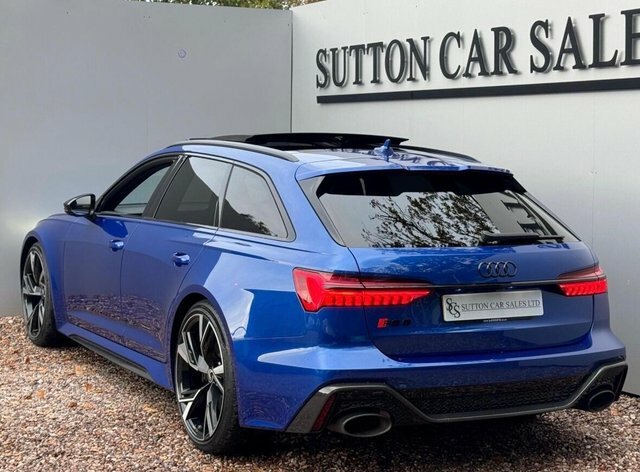 Audi RS6 Avant Tfsi V8 Carbon Black SA21AON Blue #5