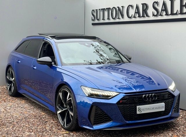 Audi RS6 Avant Tfsi V8 Carbon Black SA21AON Blue #4