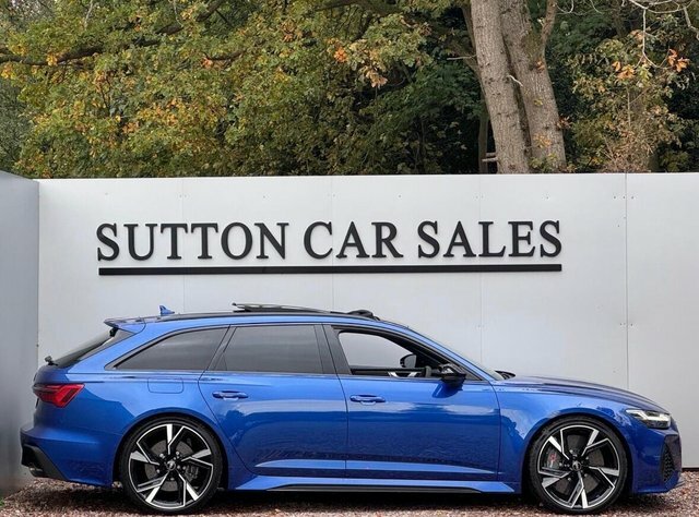 Audi RS6 Avant Tfsi V8 Carbon Black SA21AON Blue #2
