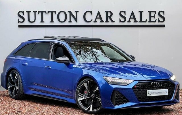 Audi RS6 Avant Tfsi V8 Carbon Black Blue