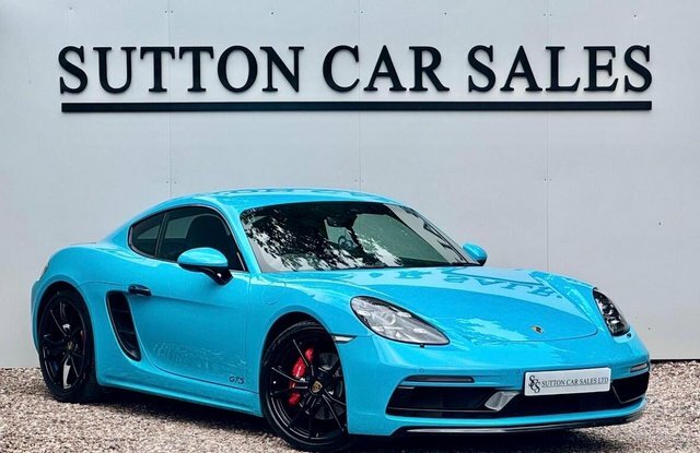 Porsche 718 Cayman Gts Pdk Euro 6 Blue
