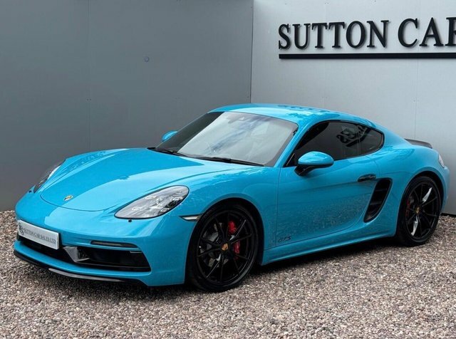 Porsche 718 Cayman Gts Pdk Euro 6 Blue #5