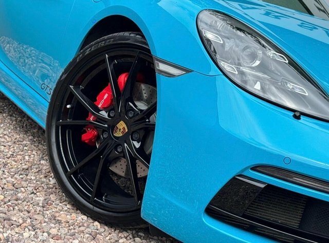 Porsche 718 Cayman Gts Pdk Euro 6 Blue #4