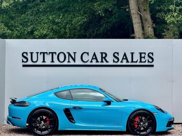 Porsche 718 Cayman Gts Pdk Euro 6 Blue #2