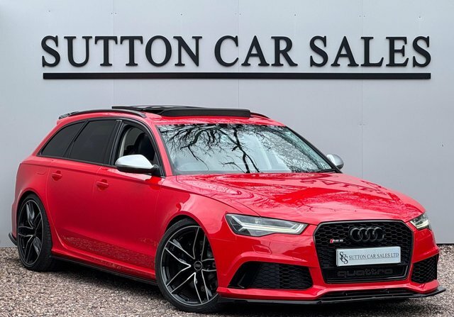 Audi RS6 Avant Tfsi V8 Tiptronic Quattro Red