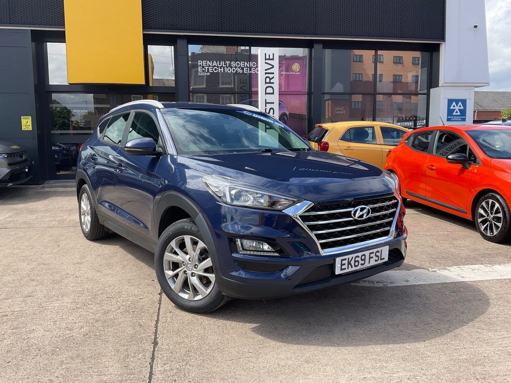 Hyundai Tucson 1.6 Gdi Se Nav Suv Blue