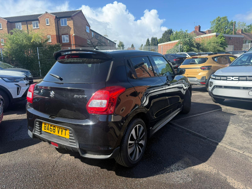 Suzuki Swift 1.2 Dualjet Attitude Hatchback BA68VYT Black #5