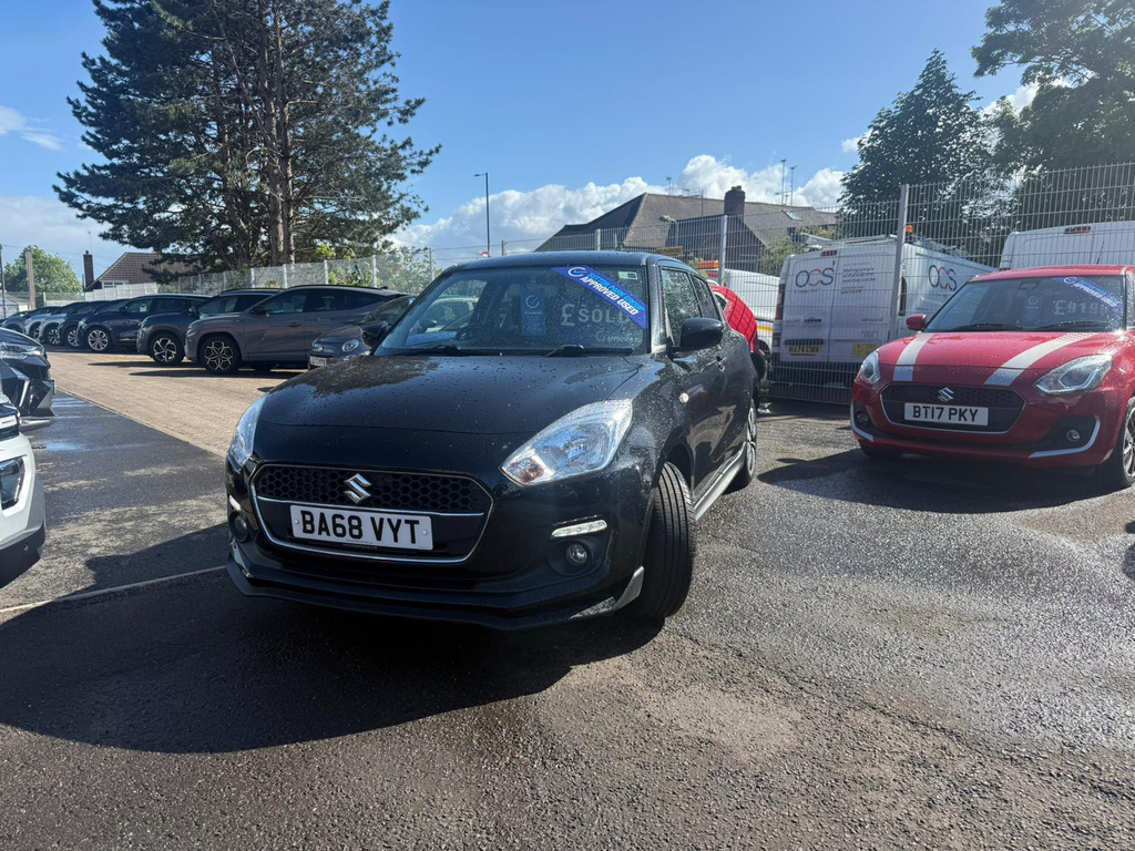Suzuki Swift 1.2 Dualjet Attitude Hatchback BA68VYT Black #3