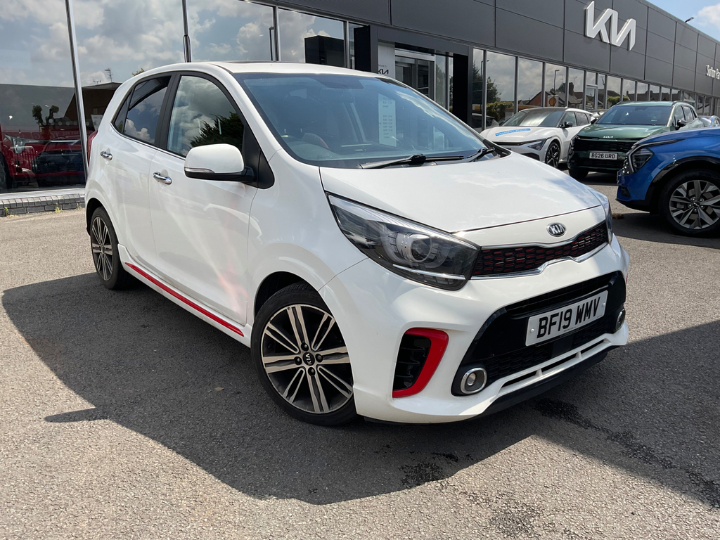 Kia Picanto 1.0 T Gdi Gt Line S Hatchback White