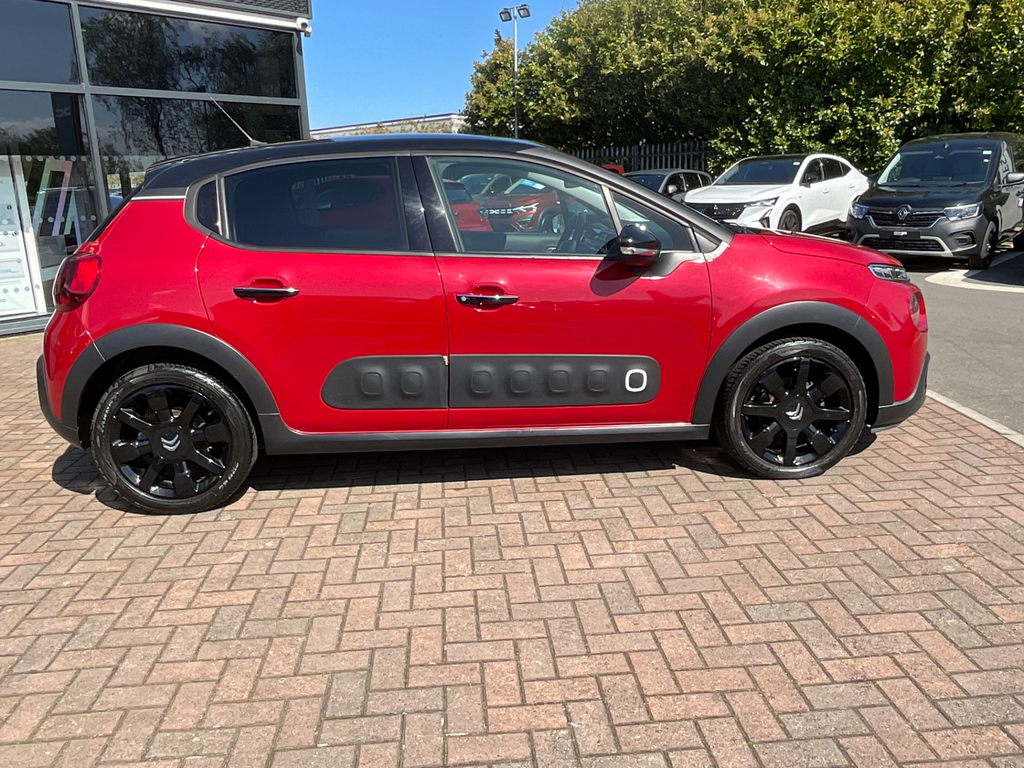 Citroen C3 1.2 Puretech Flair Hatchback CK67YPD Red #6