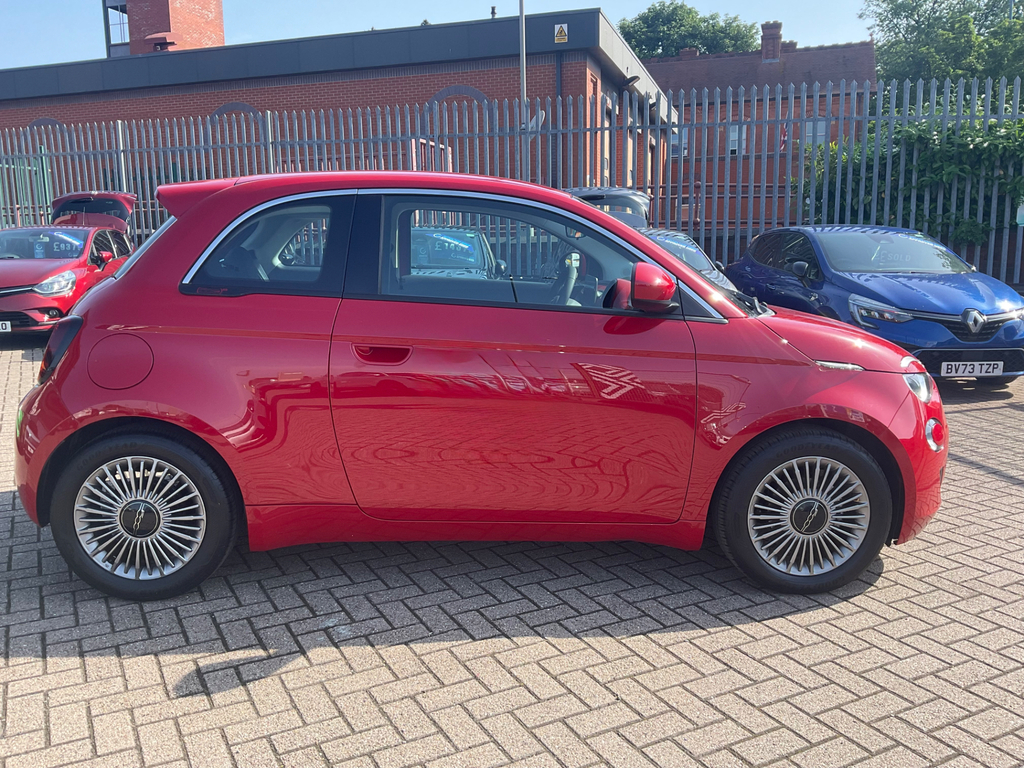 Fiat 500E 24Kwh Red Hatchback  #5