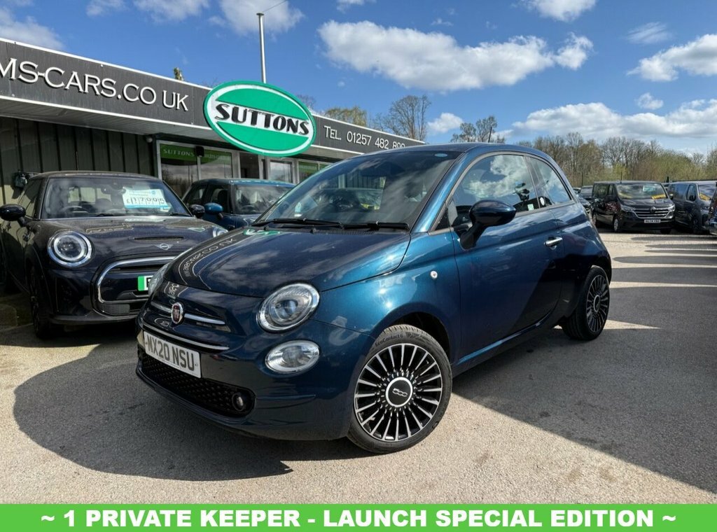 Fiat 500 1L Launch Edition Blue