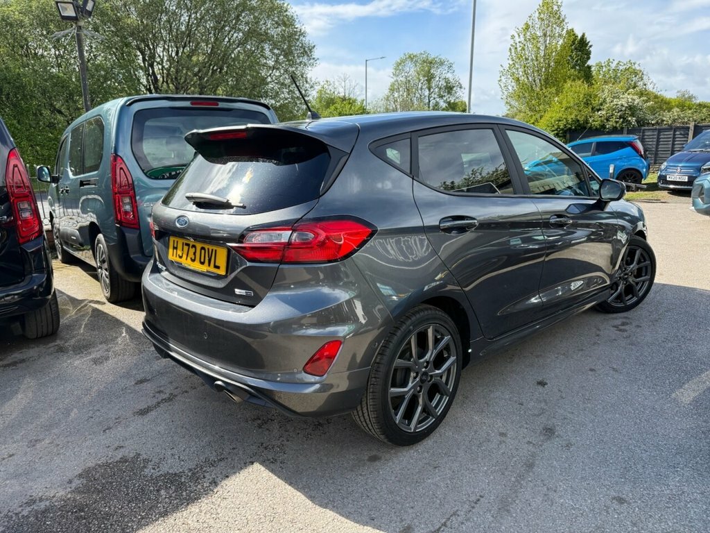 Ford Fiesta 1L St-line Edition HJ73OVL Grey #6